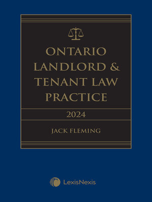 cover image of Ontario Landlord & Tenant Law and Practice